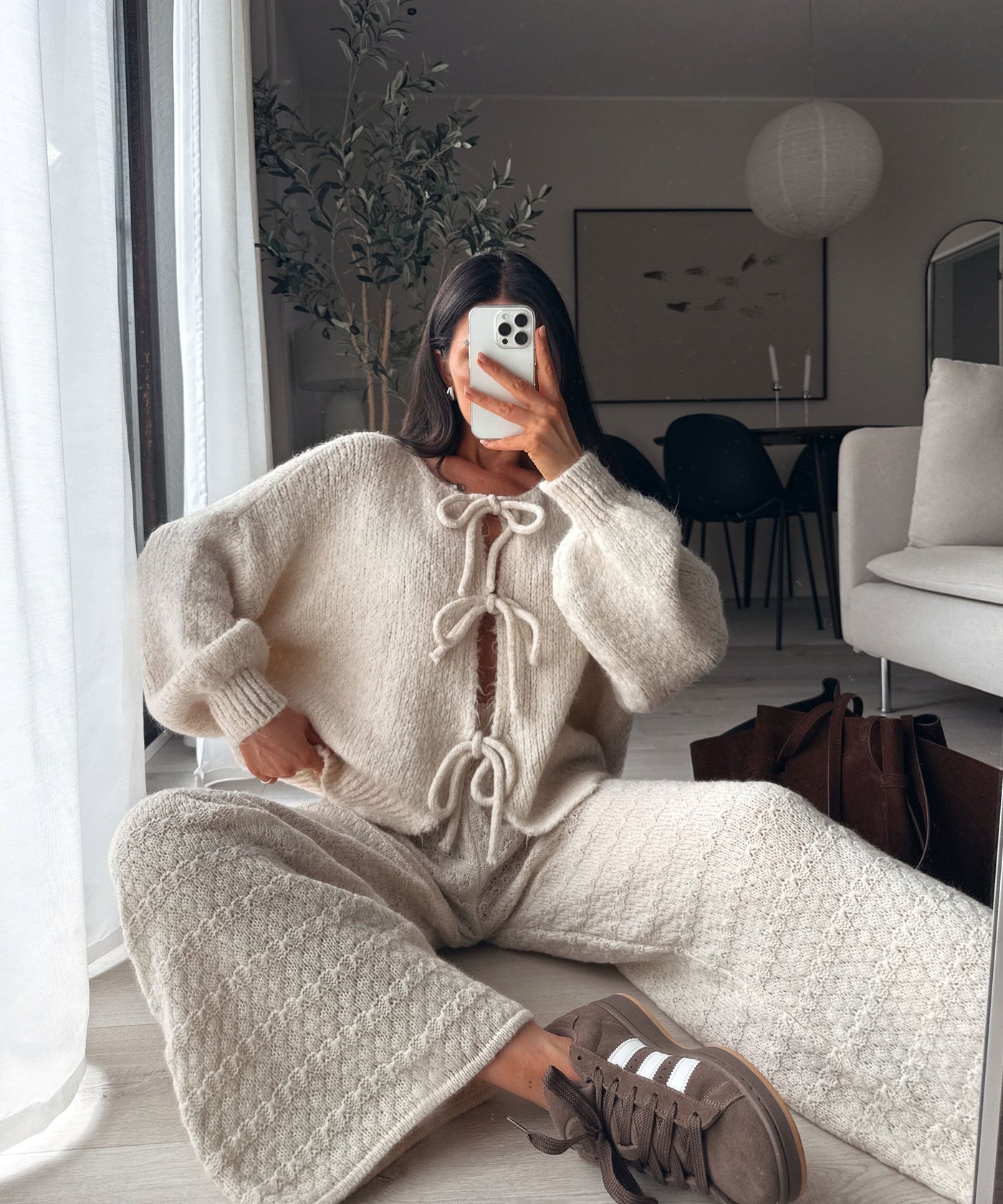 Strickhose Lilya Uni Beige