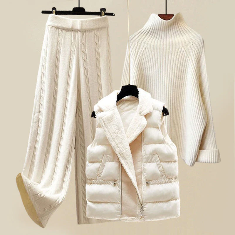 Comfortable and Cosy 3-Piece Knit Set | LouLou Couture