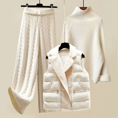 Comfortable and Cosy 3-Piece Knit Set | LouLou Couture