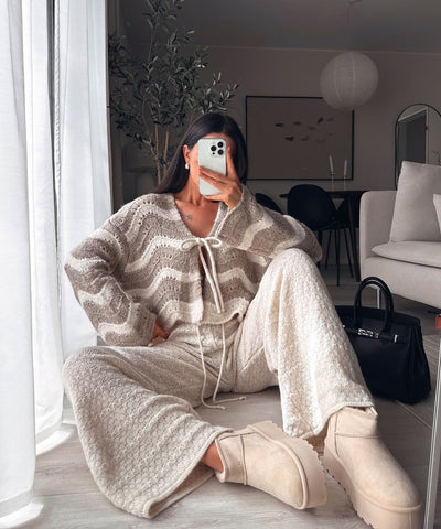 Strickhose Lilya Uni Beige