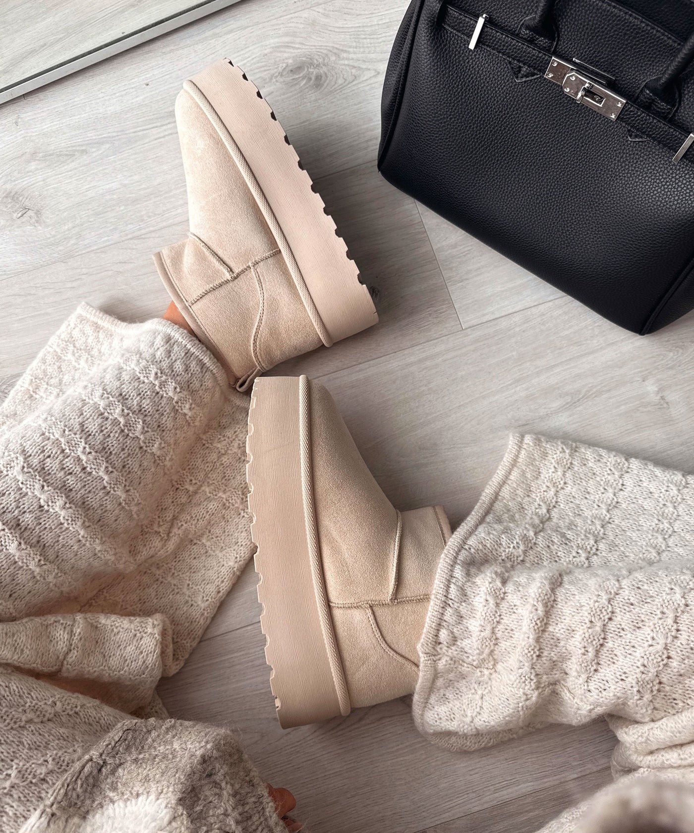 Strickhose Lilya Uni Beige
