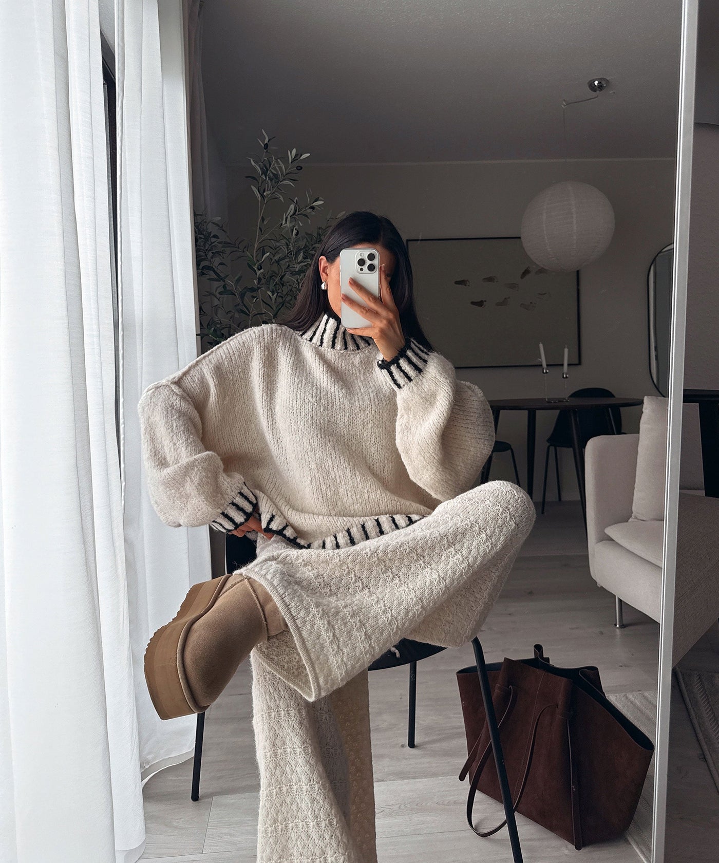 Strickhose Lilya Uni Beige